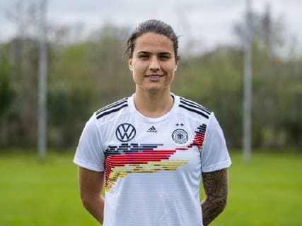 Football DFB Womens Football National Team Team and Portrait Photos on 03 04 2019 in Marienfeld North Rhine-Westphalia Dzsenifer Marozsan Copyright: xKirchner DavidxInderliedx