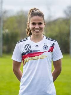 Football DFB Womens Football National Team Team and portrait photos on 03 04 2019 in Marienfeld North Rhine-Westphalia Melanie Leupolz Copyright: xKirchner DavidxInderliedx