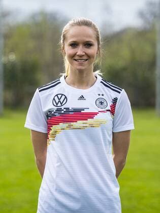 Football DFB Womens Soccer National Team Team and Portrait Photos on 03 04 2019 in Marienfeld North Rhine-Westphalia Turid Knaak Copyright: xKirchner DavidxInderliedx