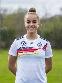 Football DFB Womens Football National Team Team and Portrait Photos on 03 04 2019 in Marienfeld North Rhine-Westphalia Giulia Gwinn Copyright: xKirchner DavidxInderliedx