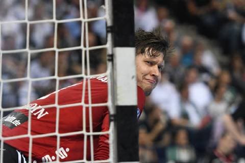 HBL DHB Cup Semifinal THW Kiel vs Fuechse Berlin 06 04 19 Hamburg HBL DHB Cup Final Four 2019 Semifinal THW Kiel vs Fuechse Berlin in picture Goalkeeper Niklas Landin Jacobsen Kiel nordphoto xWitke nph00002