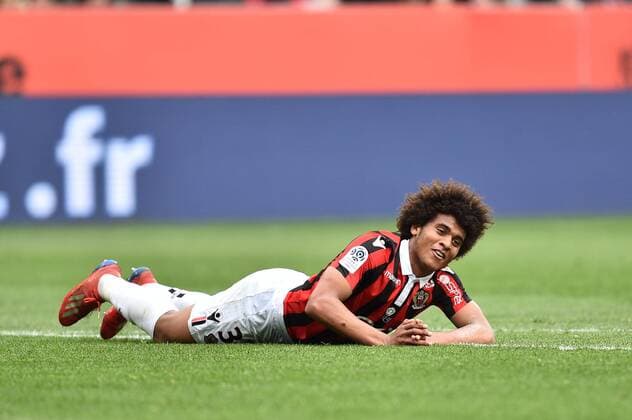 33 Lamine DIABY FADIGA (nice) - DECEPTION FOOTBALL : Nice vs Montpellier - Ligue 1 Conforama - 07 04 2019 FEP Panoramic 