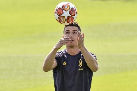 Photo LaPresse Nicol& xf2; Campo April 9, 2019 Turin (Italy) Juventus training before the Champions League quarter-finals Ajax-Juventus In the picture: Cristiano Ronaldo  Copyright: xLaPresse Nicol& xf2;xCampo LaPrex