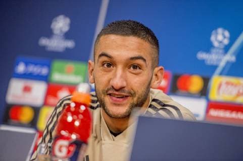 09-04-2019: VOETBAL: TRAINING EN PERSCONFERENTIE AJAX: AMSTERDAM Hakim Zaiyech Foto: SCS Michel Utrecht xVIxVIxImagesx xSoenarxChamidxsportfotografiexIVx 14149738