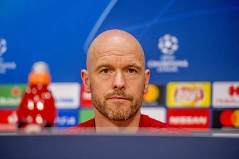 09-04-2019: VOETBAL: TRAINING EN PERSCONFERENTIE AJAX: AMSTERDAM Erik ten Hag, trainer Foto: SCS Michel Utrecht xVIxVIxImagesx xSoenarxChamidxsportfotografiexIVx 14149830