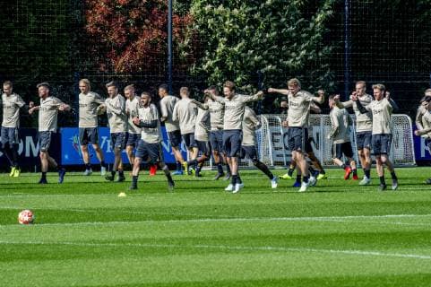 09-04-2019: VOETBAL: TRAINING EN PERSCONFERENTIE AJAX: AMSTERDAM Overzicht trainingsveld Foto: SCS Michel Utrecht xVIxVIxImagesx xSoenarxChamidxsportfotografiexIVx 14149841