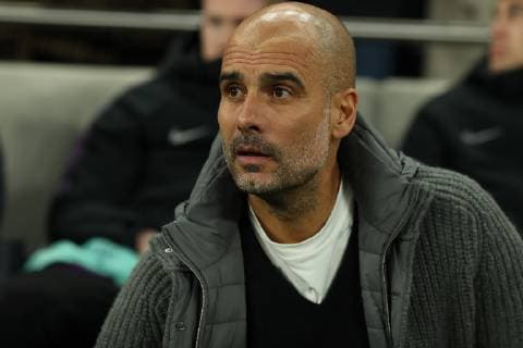 9th April 2019, Tottenham Hotspur Stadium, London, England; UEFA Champions League football, quarter final 1st leg, Tottenham Hotspur versus Manchester City; Manchester City Manager Josep Guardiola  ActionPlus12122324 ShaunxBrooks