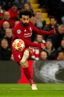 Liverpool England 09 04 2019 UEFA Champions League 2018 19 Season Round of 8 Quarter Finals Liverpool FC vs FC Port Mohamed Salah LFC in action DeFodi053