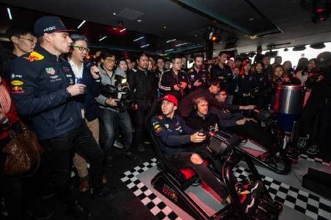 SHANGHAI, CHINA - APRIL 10: Racing driver Pierre Gasly of France attends a promotional event ahead of the 2019 Formula 1 Heineken Chinese Grand Prix on April 10, 2019 in Shanghai, China.  Copyright: xVCGx CFP111206388913 