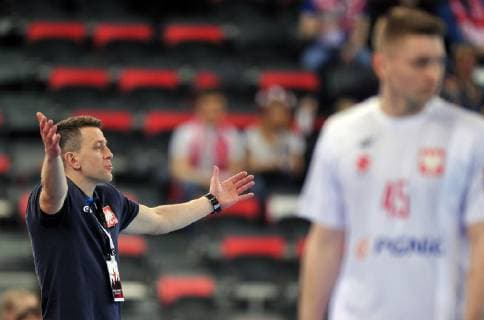 Handball, EM Quali, Polen - Deutschland 2019.04.10 Gliwice Pilka reczna Kwalifikacje do Mistrzostw Europy 2020 Polska - Niemcy N z Patryk Rombel Foto Norbert Barczyk PressFocus 2019.04.10 Gliwice Handball Qualification for the European Championships 2020 Poland - Germany Patryk Rombel Credit: Norbert Barczyk PressFocus NEWSPIX.PL --- Newspix.pl  20190410NB0121