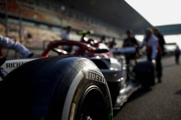 Motorsports: FIA Formula One World Championship WM Weltmeisterschaft 2019, Grand Prix of China, Pirelli, tire, tires, tyre, tyres, wheel, wheels, Reifen, Rad, feature Shanghai China