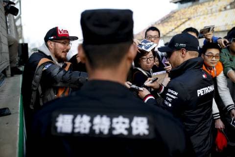 Motorsports: FIA Formula One World Championship WM Weltmeisterschaft 2019, Grand Prix of China, 77 Valtteri Bottas (FIN, Mercedes AMG Petronas Motorsport), Shanghai China
