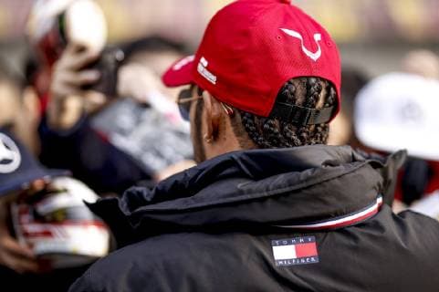 Sport Bilder des Tages Motorsports: FIA Formula One World Championship WM Weltmeisterschaft 2019, Grand Prix of China, 44 Lewis Hamilton (GBR, Mercedes AMG Petronas Motorsport), Shanghai China