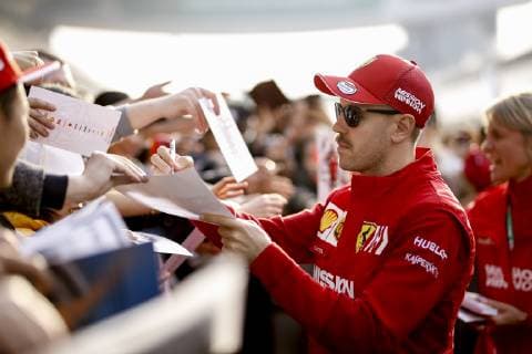 Motorsports: FIA Formula One World Championship WM Weltmeisterschaft 2019, Grand Prix of China, 5 Sebastian Vettel (GER, Scuderia Ferrari Mission Winnow), Shanghai China
