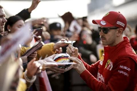 Motorsports: FIA Formula One World Championship WM Weltmeisterschaft 2019, Grand Prix of China, 5 Sebastian Vettel (GER, Scuderia Ferrari Mission Winnow), Shanghai China