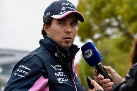 Sergio Perez RacingPoint formula 1 GP China at Shanghai 11 04 2019 Photo mspb Jerry Andre Sergio Perez formula 1 GP China