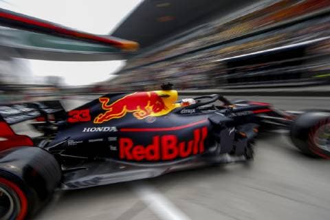 Motorsports: FIA Formula One World Championship WM Weltmeisterschaft 2019, Grand Prix of China, 33 Max Verstappen (NLD, Aston Martin Red Bull Racing), Shanghai China