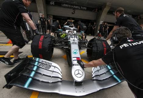 Motorsports: FIA Formula One World Championship WM Weltmeisterschaft 2019, Grand Prix of China, 44 Lewis Hamilton (GBR, Mercedes AMG Petronas Motorsport), Shanghai China
