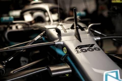 Motorsports: FIA Formula One World Championship WM Weltmeisterschaft 2019, Grand Prix of China, 44 Lewis Hamilton (GBR, Mercedes AMG Petronas Motorsport), 1000th F1 GP Shanghai China