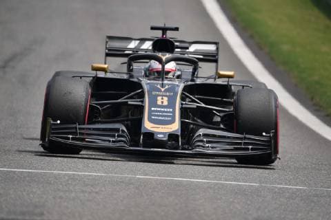 Russian Formula One driver Daniil Kvyat of Scuderia Toro Rosso competes during first practice for the the Formula 1 Heineken Chinese Grand Prix 2019 at the Shanghai International Circuit in Shanghai, China, 12 April 2019. Sebastian Vettel set the quickest time of the first running, finishing 0.207 seconds clear of Lewis Hamilton with Leclerc third. Sebastian Vettel tops first practice of Chinese Grand Prix 2019 in Shanghai  20190412_604107