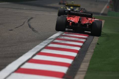 Photo4 LaPresse 12 04 2019 Shanghai, China Grand Prix Formula One China 2019 In the pic: free Practice 1, Sebastian Vettel (GER) Scuderia Ferrari SF90  Copyright: xPhoto4 LaPressex