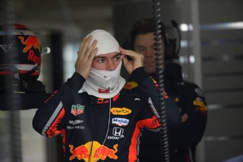 Photo4 LaPresse 12 04 2019 Shanghai, China Grand Prix Formula One China 2019 In the pic: free Practice 1, Pierre Gasly (FRA) Redbull Racing RB15  Copyright: xPhoto4 LaPressex