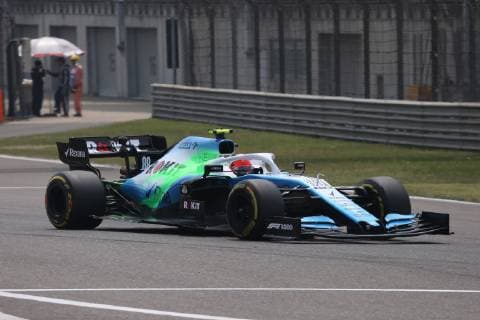 Photo4 LaPresse 12 04 2019 Shanghai, China Grand Prix Formula One China 2019 In the pic: free Practice 1, Robert Kubica (POL) Williams F1 FW42 with flow-vis paint on the side  Copyright: xPhoto4 LaPressex