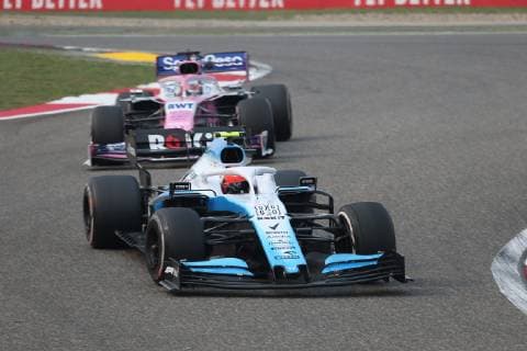 Photo4 LaPresse 12 04 2019 Shanghai, China Grand Prix Formula One China 2019 In the pic: free practice 2, Robert Kubica (POL) Williams F1 FW42  Copyright: xPhoto4 LaPressex