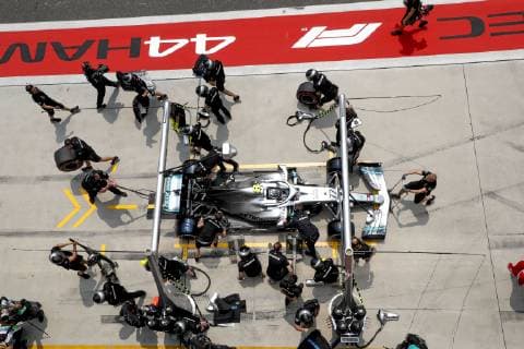 Motorsports: FIA Formula One World Championship WM Weltmeisterschaft 2019, Grand Prix of China, 77 Valtteri Bottas (FIN, Mercedes AMG Petronas Motorsport), Shanghai China