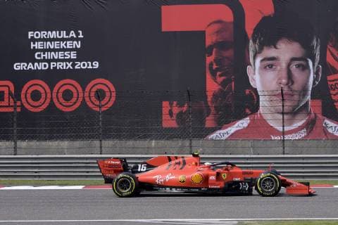 LECLERC Charles F1 Team Scuderia Ferrari F1 2019 Grand Prix of China on 12 04 2019 in Shanghai