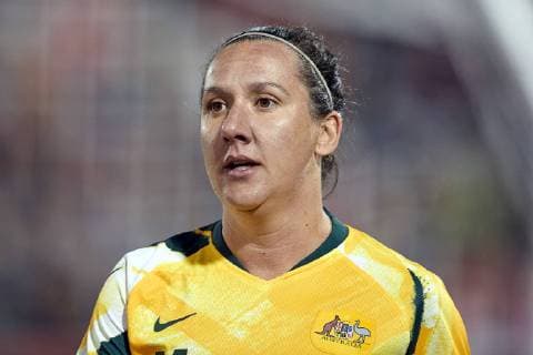 COMMERCE CITY, CO - APRIL 04: Australia forward Lisa De Vanna (11) looks on in game action during an International Friendly Länderspiel match between the United states and Australia on April 4, 2019, at Dick s Sporting Goods Park in Commerce City, CO. (Photo by Robin Alam Icon Sportswire) SOCCER: APR 04 Australia at USA Icon16419040457