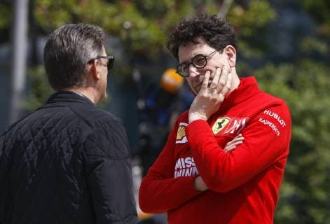 Motorsports: FIA Formula One World Championship WM Weltmeisterschaft 2019, Grand Prix of China, Mattia Binotto (ITA, Scuderia Ferrari Mission Winnow), Shanghai China
