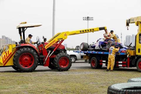 Motorsports: FIA Formula One World Championship WM Weltmeisterschaft 2019, Grand Prix of China, car of 23 Alexander Albon (THA, Red Bull Toro Rosso Honda), Shanghai China
