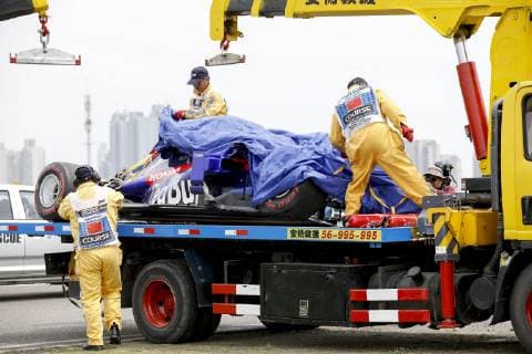 Motorsports: FIA Formula One World Championship WM Weltmeisterschaft 2019, Grand Prix of China, car of 23 Alexander Albon (THA, Red Bull Toro Rosso Honda), Shanghai China