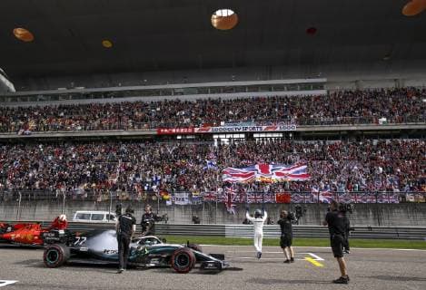 Motorsports: FIA Formula One World Championship WM Weltmeisterschaft 2019, Grand Prix of China, 77 Valtteri Bottas (FIN, Mercedes AMG Petronas Motorsport), Shanghai China
