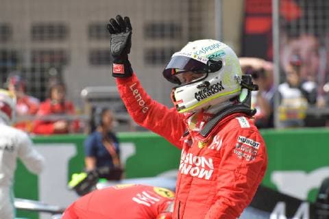 Sebastian Vettel Scuderia Ferrari formula 1 GP China in Shanghai 13 04 2019 Photo mspb Jerry Andre Sebastian Vettel formula 1 GP China