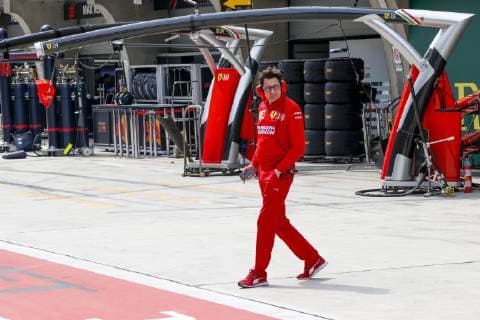 Motorsports: FIA Formula One World Championship WM Weltmeisterschaft 2019, Grand Prix of China, Mattia Binotto (ITA, Scuderia Ferrari Mission Winnow), Shanghai China