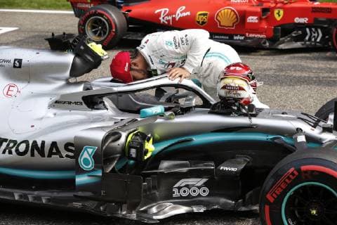 Motorsports: FIA Formula One World Championship WM Weltmeisterschaft 2019, Grand Prix of China, 44 Lewis Hamilton (GBR, Mercedes AMG Petronas Motorsport), Shanghai China