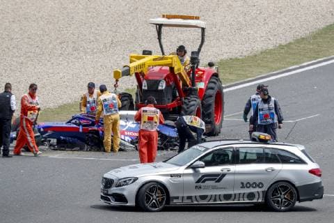 Motorsports: FIA Formula One World Championship WM Weltmeisterschaft 2019, Grand Prix of China, 23 Alexander Albon (THA, Red Bull Toro Rosso Honda), Shanghai China