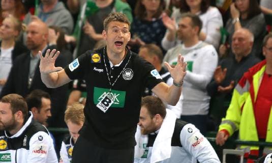 at the EM qualifying match Germany against Poland of the men on 13 04 19 in the Gerry Weber stadium in Halle Westfalen Handball EM qualifying Germany Poland