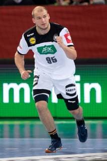 Halle Westf Germany 13 04 2019 DHB Qualifying match 2018 2019 Germany vs Poland Paul Drux Germany Halle Westf Nordrhein Westfalen Germany Gerry Weber Stadion