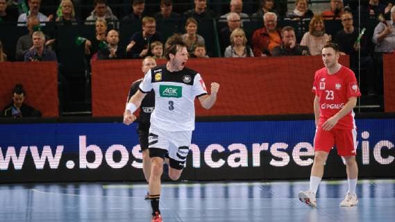 13 04 2019 xkhx Halle Gerry Weber Stadium Handball National Team Second leg of qualification for EM 2020 Germany vs Poland