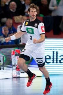 Halle Westf Germany 13 04 2019 DHB Qualifying match 2018 2019 Germany vs Poland Uwe Gensheimer Germany Halle Westf Nordrhein Westfalen Germany Gerry Weber Stadium