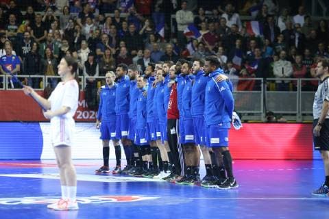 Handball, EM-Quali, Frankreich - Portugal (France) HANDBALL : Qualifications EHF EURO 2020 - 4eme journee - France vs Portugal - 13 04 2019 KevinDomas Panoramic 
