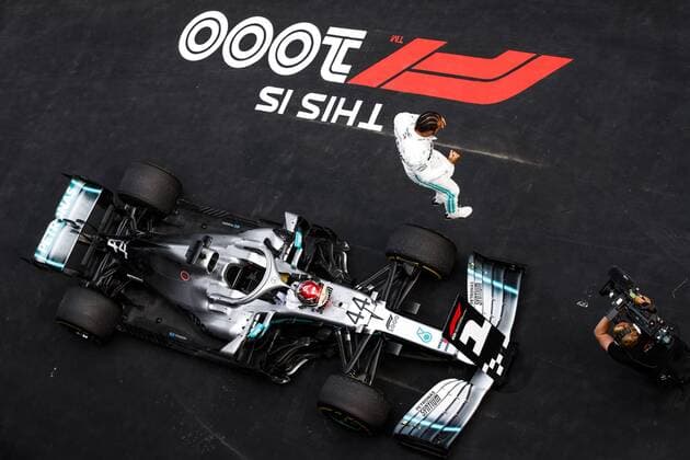Motorsports: FIA Formula One World Championship WM Weltmeisterschaft 2019, Grand Prix of China, 44 Lewis Hamilton (GBR, Mercedes AMG Petronas Motorsport), Shanghai China