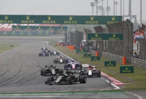 Motorsports: FIA Formula One World Championship WM Weltmeisterschaft 2019, Grand Prix of China, 8 Romain Grosjean (FRA, Rich Energy Haas F1 Team), Shanghai China
