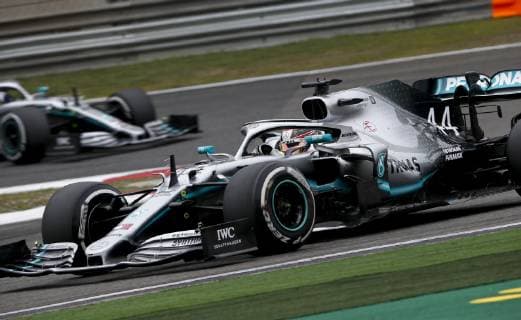 Motorsports: FIA Formula One World Championship WM Weltmeisterschaft 2019, Grand Prix of China, 44 Lewis Hamilton (GBR, Mercedes AMG Petronas Motorsport), Shanghai China