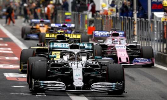 Motorsports: FIA Formula One World Championship WM Weltmeisterschaft 2019, Grand Prix of China, 44 Lewis Hamilton (GBR, Mercedes AMG Petronas Motorsport), Shanghai China