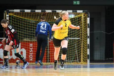 Stefanie Schoeneberg TV Nellingen TSV Bayer 04 Leverkusen TV Nellingen Handball Women 2 League 14 04 2019 Leverkusen Copyright: xEIBNER Dembinskix EP_eer