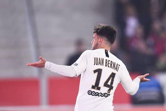 JOIE - 14 JUAN BERNAT (PSG) - DOS FOOTBALL : Lille vs Paris SG - Ligue 1 Conforama - 14 04 2019 AnthonyBIBARD FEP Panoramic 